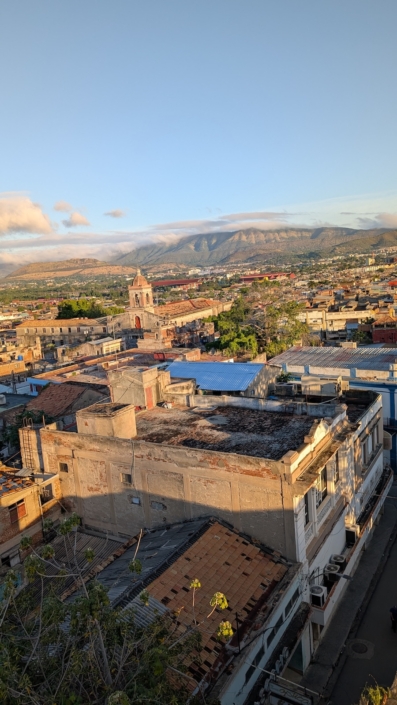 Rooftop view in Santiago de Cuba